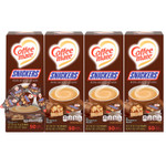 Coffee mate Liquid Coffee Creamer, Snickers, 0.38 oz Mini Cups, 200 Cups/Carton (NES61425CT) View Product Image