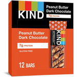 KIND Peanut Butter Dark Chocolate Nut Bars - Gluten-free, Wheat-free, Non-GMO, Sulfur dioxide-free, Trans Fat Free, Low Glycemic, Low Sodium - Peanut Butter Dark Chocolate - 1.40 oz Product Image 