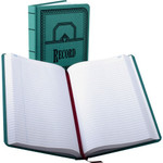 Boorum & Pease Boorum 66 Series Blue Canvas Record Books - 500 Sheet(s) - Thread Sewn - 7.62" x 12.12" Sheet Size - Blue - White Sheet(s) Product Image 