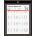 C-Line Shop Ticket Holders - Stitched - One Side Clear - 11" x 14" - Support 11" x 14" Media - Vinyl Product Image 