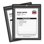 C-Line Shop Ticket Holders, Stitched, One Side Clear, 50 Sheets, 8.5 x 11, 25/Box (CLI45911) View Product Image