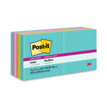 Post-it Notes Super Sticky Pads in Supernova Neon Collection Colors, 3" x 3", 90 Sheets/Pad, 12 Pads/Pack (MMM65412SSMIA) View Product Image