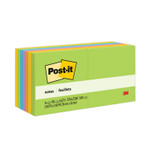 Post-it Notes Original Pads in Floral Fantasy Collection Colors, Value Pack, 3" x 3", 100 Sheets/Pad, 14 Pads/Pack (MMM65414AU) View Product Image
