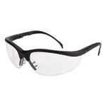 MCR Safety Klondike Safety Glasses, Matte Black Frame, Clear Lens CRWKD110 (CRWKD110) View Product Image