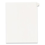 Avery Preprinted Legal Exhibit Side Tab Index Dividers, Allstate Style, 26-Tab, A, 11 x 8.5, White, 25/Pack (AVE82163) View Product Image