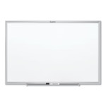 Quartet Classic Series Total Erase Dry Erase Boards, 60" x 36", White Surface, Anodized Aluminum Frame View Product Image