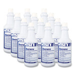 Misty Secure Hydrochloric Acid Bowl Cleaner, Mint Scent, 32oz Bottle, 12/Carton View Product Image