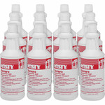 MISTY Secure Bathroom/Washroom Cleaner - For Urinal, Toilet Bowl, Metal Surface, Porcelain - Liquid - 32 fl oz (1 quart) - Mint Scent - Fast Acting, Easy to Use Product Image 