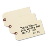 Avery Unstrung Shipping Tags, 11.5 pt Stock, 6.25 x 3.13, Manila, 1,000/Box View Product Image