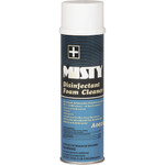 MISTY Disinfectant Foam Cleaner - For General Purpose, Hard Surface, Hospital - Concentrate - Foam, Aerosol - 19 fl oz (0.6 quart) - Clean Scent Product Image 