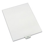Avery-Style Preprinted Legal Bottom Tab Dividers, 26-Tab, Exhibit R, 11 x 8.5, White, 25/Pack (AVE12391) View Product Image