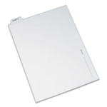 Avery-Style Preprinted Legal Bottom Tab Dividers, Exhibit Z, Letter, 25/pack (AVE12399) View Product Image