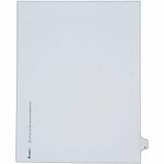 Avery Alllstate Style Individual Legal Dividers - 25 x Divider(s) - Side Tab(s) - 3 - 1 Tab(s)/Set - 8.5" Divider Width x 11" Divider Length Product Image 