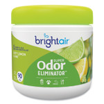 BRIGHT Air Super Odor Eliminator, Zesty Lemon and Lime, 14 oz Jar, 6/Carton (BRI900248) View Product Image