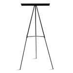 MasterVision Telescoping Tripod Display Easel, Adjusts 35" to 64" High, Metal, Black (BVCFLX09101MV) View Product Image