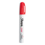 Sharpie Permanent Paint Marker, Medium Bullet Tip, Red View Product Image