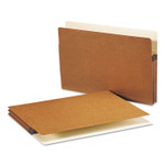 Smead Redrope Drop Front File Pockets, 1.75" Expansion, Legal Size, Redrope, 50/Box (SMD74800) View Product Image