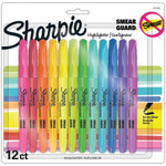 Sharpie Accent Highlighter - Pocket - Chisel, Narrow Marker Point - Fluorescent Yellow, Fluorescent Green, Fluorescent Pink, Blue, Fluorescent Orange, Lavender Ink Product Image 