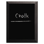 MasterVision Kamashi Chalk Board, 48 x 36, Black Surface, Black Wood Frame (BVCPM14151620) View Product Image