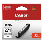 Canon 0340C001 (CLI-271XL) High-Yield Ink, Gray View Product Image