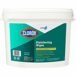 CloroxPro&trade Disinfecting Wipes - Ready-To-Use - Fresh Scent - Pre-moistened, Anti-bacterial, Textured - White - 700/Tub - (CLO31547) Product Image 
