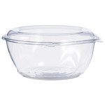 Dart Tamper-Resistant, Tamper-Evident Bowls with Dome Lid, 64 oz, 8.9" Diameter x 4"h, Clear, Plastic, 100/Carton (DCCCTR64BD) View Product Image