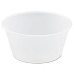 Dart Polystyrene Portion Cups, 3.25 oz, Translucent, 250/Bag, 10 Bags/Carton (DCCP325N) View Product Image