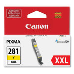 Canon 1982C001 (CLI-281XXL) ChromaLife100 Ink, Yellow View Product Image
