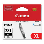 Canon 2037C001 (CLI-281) ChromaLife100 Ink, Black View Product Image