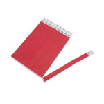 Advantus Crowd Management Wristbands, Sequentially Numbered, 9.75" x 0.75", Red, 500/Pack View Product Image