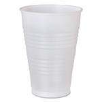Dart High-Impact Polystyrene Cold Cups, 16 oz, Plastic, Translucent, 50/Pack View Product Image