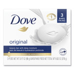 Dove White Beauty Bar, Light Scent, 3.17 oz, 3/Pack (UNI04090PK) View Product Image