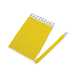 Advantus Crowd Management Wristbands, Sequentially Numbered, 9.75" x 0.75", Neon Yellow,500/Pack View Product Image