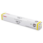 Canon 2802B003AA (GPR-31) Toner, 27,000 Page-Yield, Yellow View Product Image