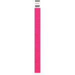 Advantus Neon Tyvek Wristbands - Neon Pink - Tyvek Product Image 