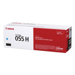 Canon 3019C001 (055H) High-Yield Toner, 5,900 Page-Yield, Cyan View Product Image