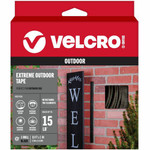 VELCRO Extreme Outdoor 10ft x 1in Tape Roll Black - 10 ft Length x 1" Width - Black Product Image 