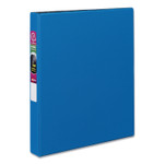 Avery Durable Non-View Binder with DuraHinge and Slant Rings, 3 Rings, 1" Capacity, 11 x 8.5, Blue View Product Image