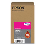 Epson T912XL320 (912XL) DURABrite Pro High-Yield Ink, 4600 Page-Yield, Magenta View Product Image