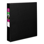 Avery Durable Non-View Binder with DuraHinge and Slant Rings, 3 Rings, 1.5" Capacity, 11 x 8.5, Black View Product Image