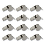 Champion Sports Sports Whistle, Medium Weight, Metal, Silver, Dozen View Product Image