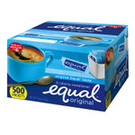 Equal Zero Calorie Sweetener, 0.035 oz Packets, 500/Box (EQL20008699) Product Image 
