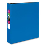 Avery Durable Non-View Binder with DuraHinge and Slant Rings, 3 Rings, 2" Capacity, 11 x 8.5, Blue (AVE27551) View Product Image