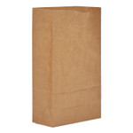 General Grocery Paper Bags, 35 lb Capacity, #6, 6" x 3.63" x 11.06", Kraft, 2,000 Bags (BAGGK6) View Product Image