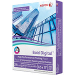 Xerox Bold Digital Printing Paper - White - 100 Brightness - Letter - 8 1/2" x 11" - 28 lb Basis Weight Product Image 