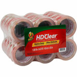 Duck Brand HD Clear Packing Tape - 54.60 yd Length x 1.88" Width - 3" Core - Clear - 2.60 mil - Acrylic Backing Product Image 