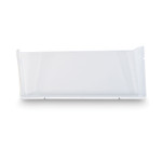 deflecto Unbreakable DocuPocket Wall File, Legal Size, 17.5"  x 3" x 6.5", Clear (DEF64301) View Product Image
