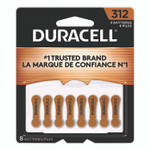 Duracell Hearing Aid Battery, #312, 8/Pack View Product Image