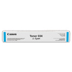 Canon 9453B001 (034) Toner, 7,300 Page-Yield, Cyan View Product Image