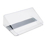 deflecto Magnetic DocuPocket Wall File, Letter Size, 13" x 4" x 7", Clear (DEF73101) View Product Image